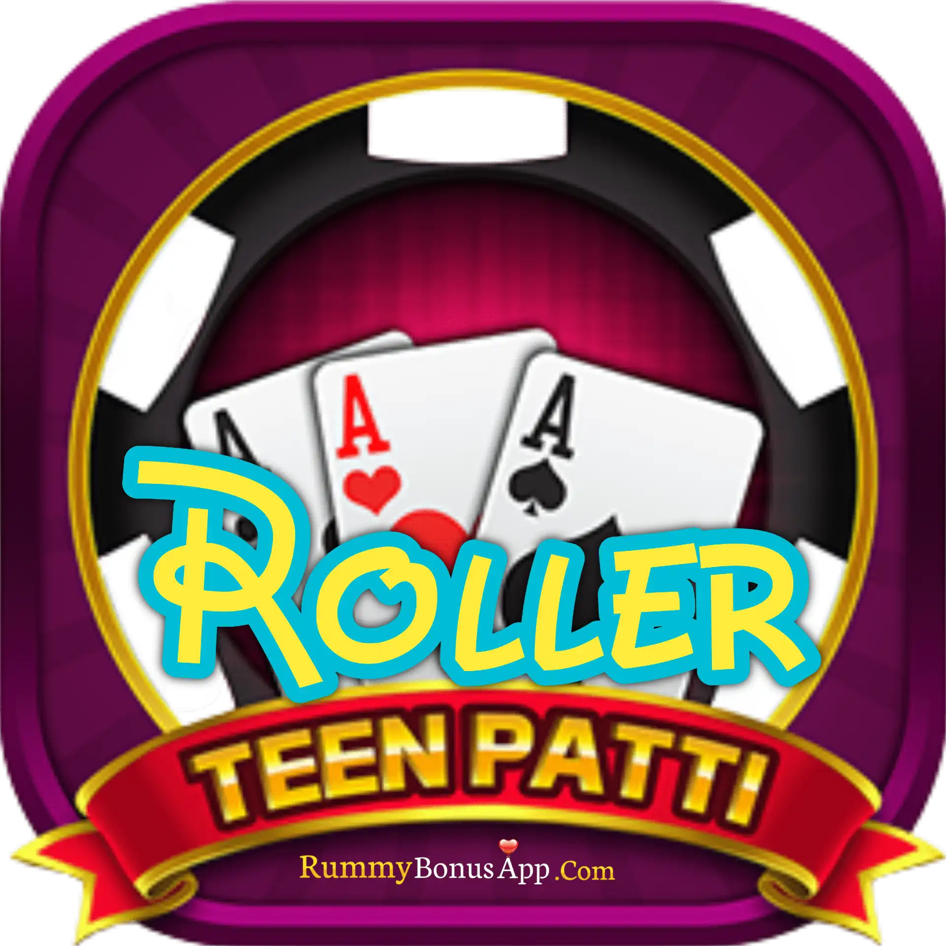 Teen Patti Roller Logo - All Rummy App